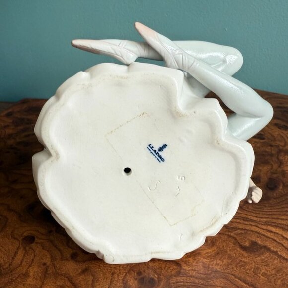 Vintage Lladro Shelly Sitting Ballerina Pink #1357 1978 Porcelain Spain - Picture 6 of 9